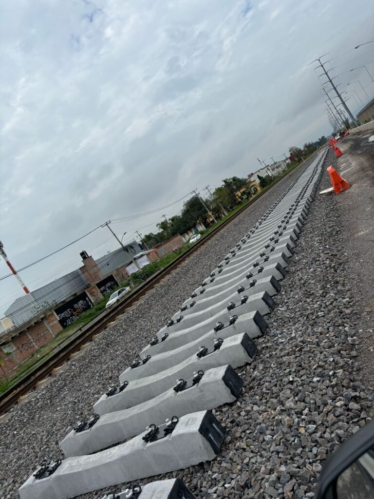 Armado de vías férreas